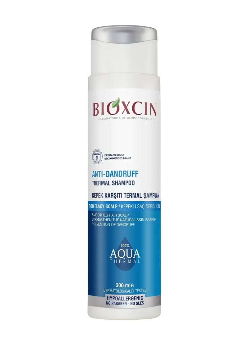 BIOXCIN Anti-Dandruff Thermal Shampoo for Flaky & Itchy Scalp – 300 ml - Image 1